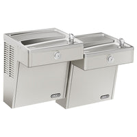 Elkay Cooler Wall Mount Bi-Level ADA Frost Resistant, Vandal-Resistant Non-Filtered Refrigerated Stainless VRCTLFR8SC