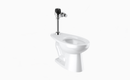 Sloan WETS-2700.3004-STG Water Closet Combo, ST-2009 Floor-Mounted Top Spud with ECOS 8111-1.28