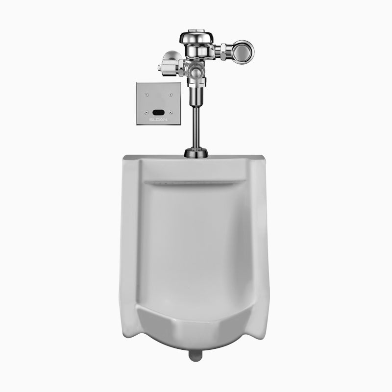 Sloan WEUS-1000.1332 Urinal Combo, SU-1009 Top Spud with Sloan 186-0.125 (0.125 gpf)