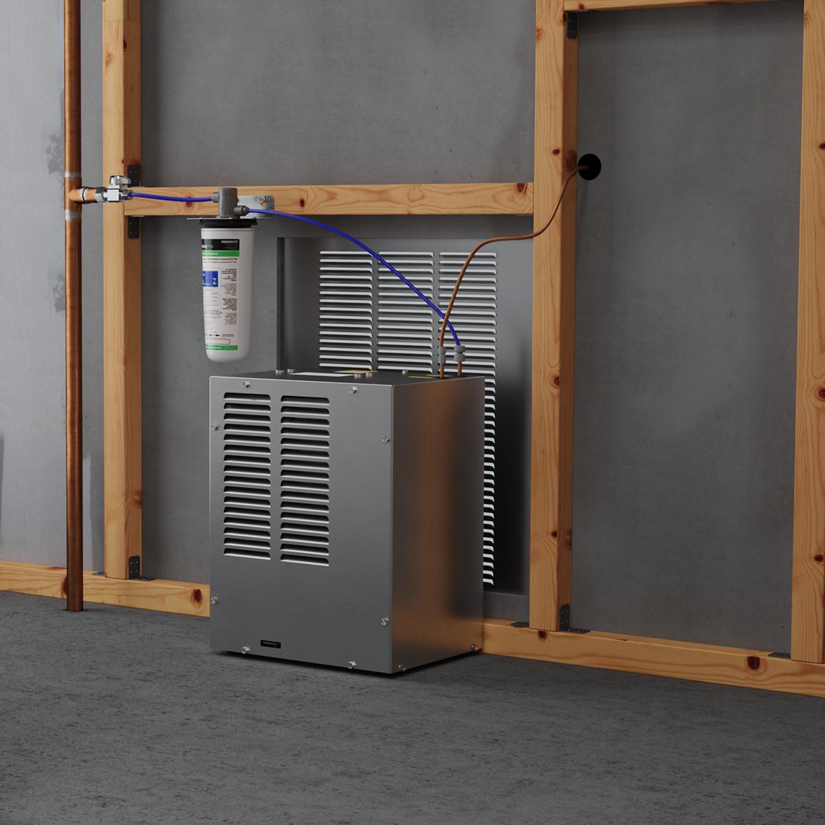 Elkay Remote Water Chiller, 8.0 GPH, Galvanized Steel ECH8