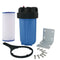 Watts PWHIB10FFC This 10 IN complete filter housing kit includes housing with a pressure relief lid, mounting bracket and screws, wrench and filter