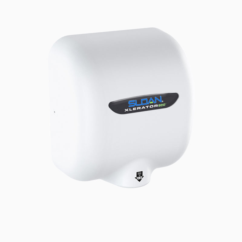 Sloan XLERATOR EHD-501-ECO Hand Dryer, 110/120V, Matte White