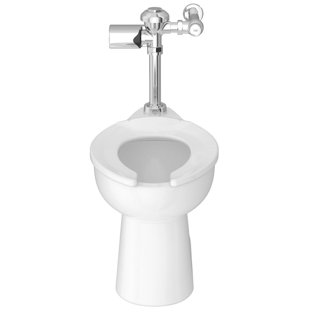 Zurn Z.WC4.AS Floor Mounted Zurn One ADA Height Toilet System with 1.28 GPF Battery Powered Sensor Flush Valve