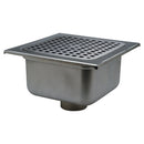 Zurn Z1750-3NL-2 Floor Sink, Stainless, Neo-Loc