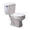 Zurn 1.6 GPF Pressure Assist, ADA Height, Elongated, Two-Piece Toilet System Z5560.000.01.03.36RH