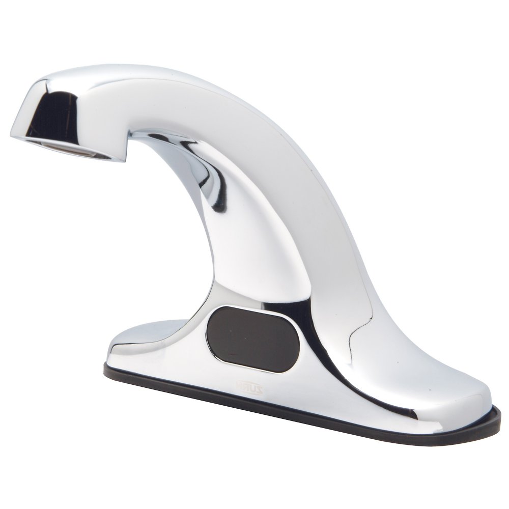 Zurn Z6915-XL-W2 AquaSense® Smart Battery Sensor Faucet with 4" Centerset Deck-Mount Spout in Chrome