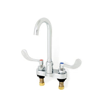 Zurn Z812A4-XL Lead-Free AquaSpec Centerset 3-1/2" Gooseneck Faucet with 4" Wrist Blade Handles