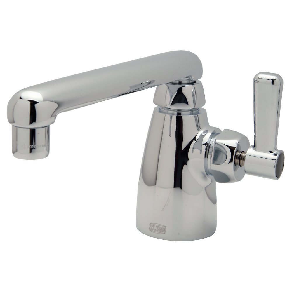 Zurn Z825F1-XL Lead-Free Single Laboratory Faucet 6" Cast Iron Spout with 2-1/2" Lever Handle (Lead Free)