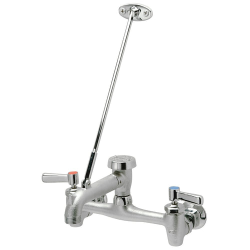 Zurn Z843M1-RC Wall-Mount, Sink Faucet with 6" Vacuum Breaker Spout