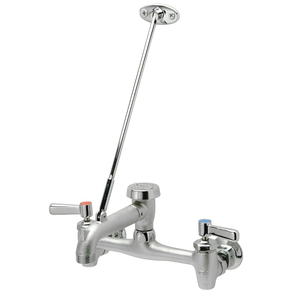 Zurn Z843M1-CS-RC Wall-Mount, Sink Faucet with 6" Vacuum Breaker Spout