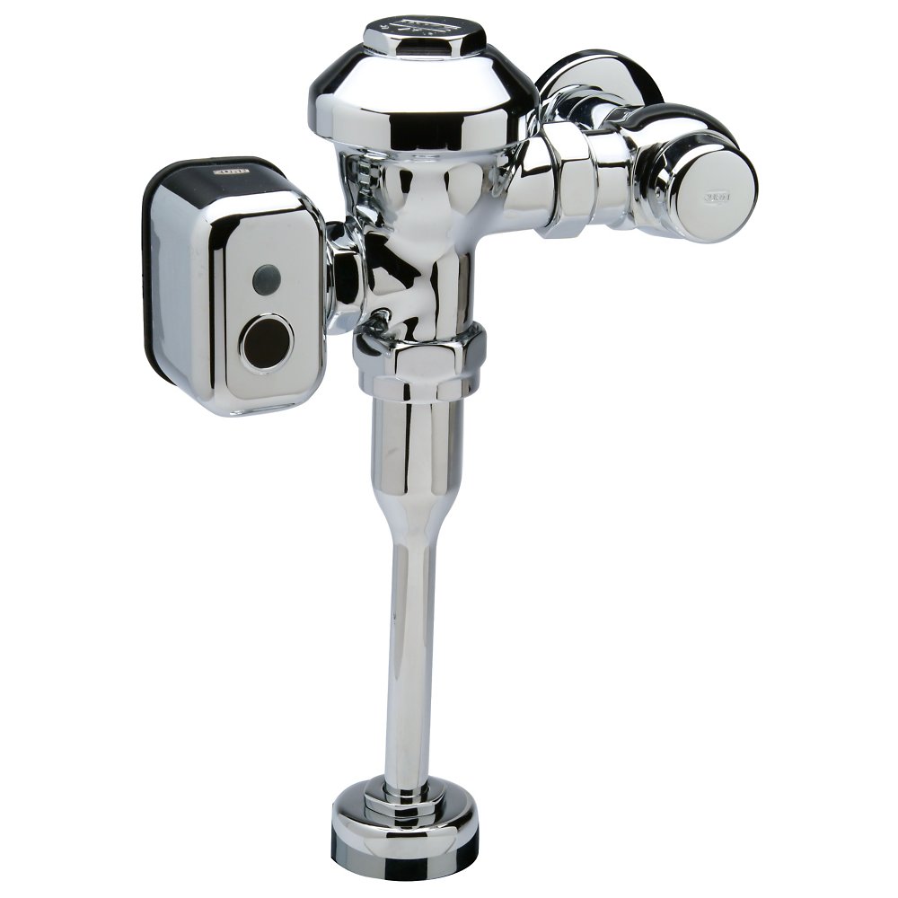 Zurn ZEMS6003PL-ULF-IS AquaFlush Exposed Hardwired Automatic Sensor Flush Valve For 3/4" Urinals