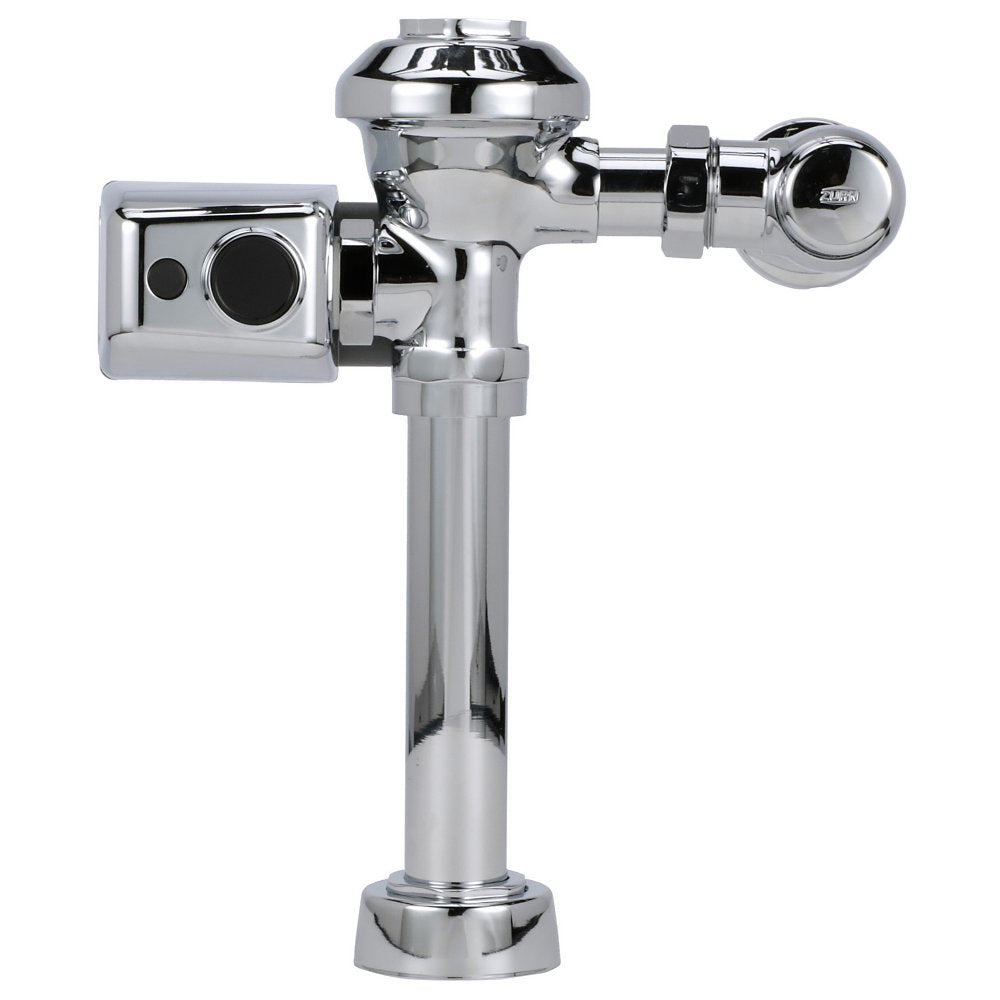 Zurn ZER6000PL-HET-CPM AquaFlush® Plus PL ZER Exposed Sensor Diaphragm Flush Valve with 1.28 GPF and Metal Cover in Chrome