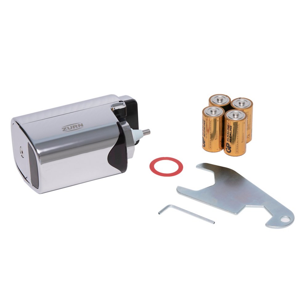 Zurn ZERK-SM E-Z Flush® Side-Mount Sensor Retrofit Kit w/ Mechanical Manual Override Button for Water Closet and Urinal Flush Valves