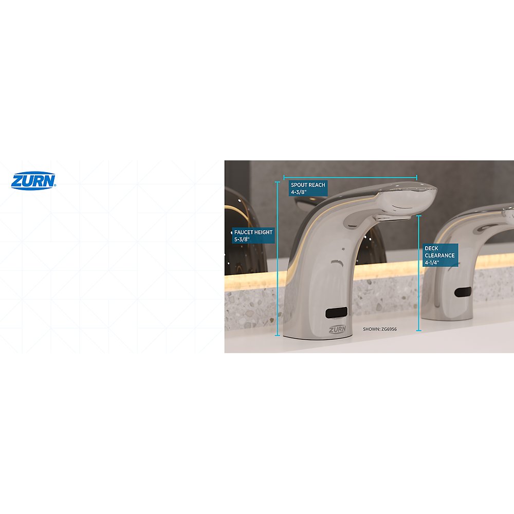 Zurn ZG6956 Cumberland Series® Sensor Faucet With Gear-driven Ceramic Cartridge