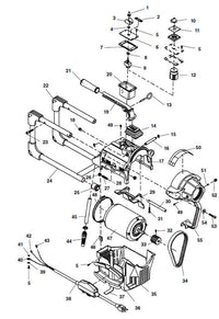 RIDGID 59007 Female Disconnect (Pack of 4), for K-60SP Sectional Machine and 1215 Threading Machine