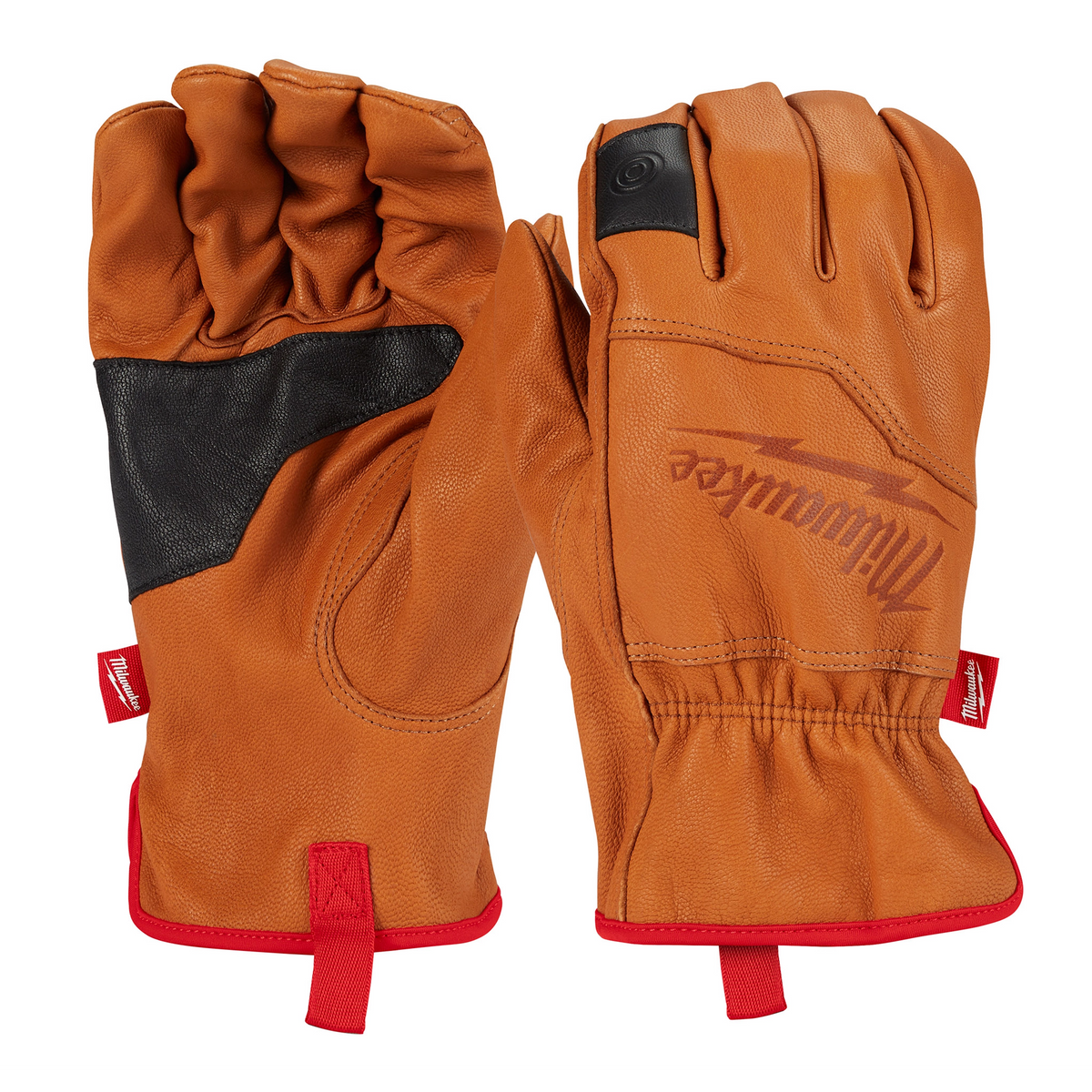 Milwaukee 48-73-0011 Goatskin Leather Gloves - M (Pack of 6)