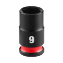 Milwaukee 49-66-6029 SHOCKWAVE Impact Duty 1/4" Drive 9MM Standard 6 Point Socket