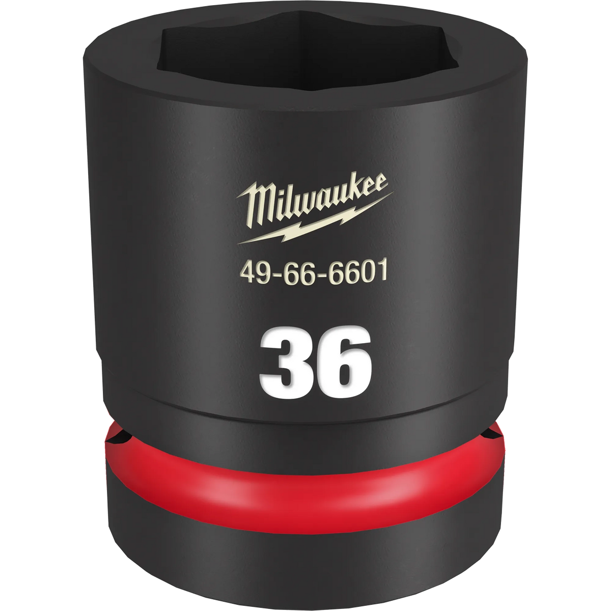 Milwaukee 49-66-6601 SHOCKWAVE Impact Duty 1" Drive 36MM Standard 6 Point Socket