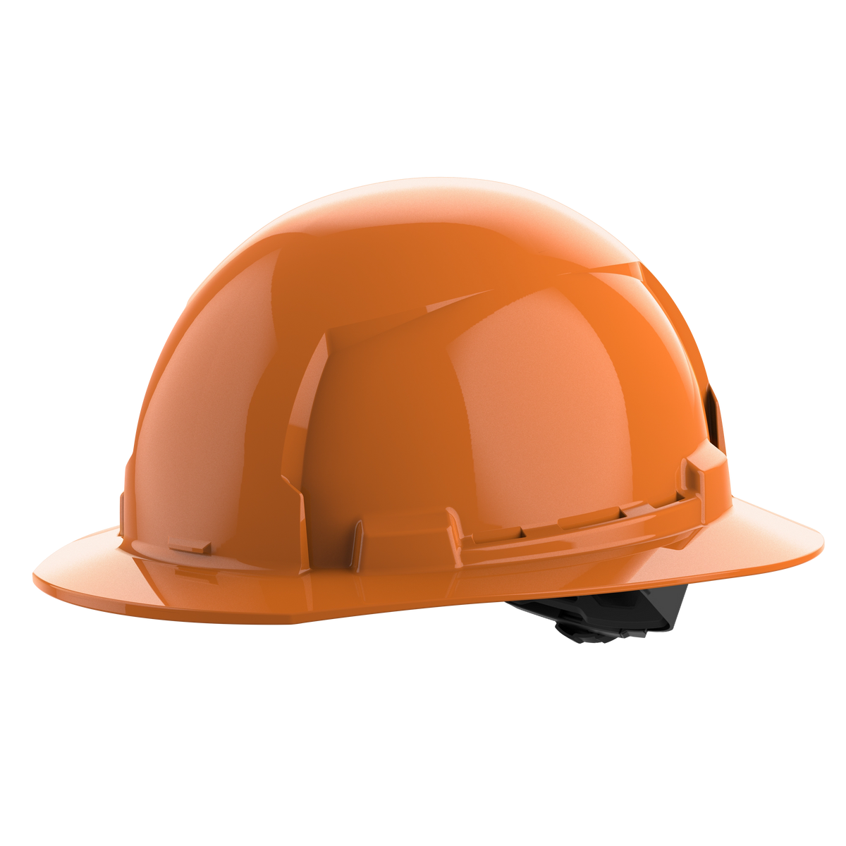 Milwaukee 48-73-1113 BOLT Orange Full Brim Hard Hat w/4pt Ratcheting Suspension (USA) - Type 1, Class E (Pack of 5)
