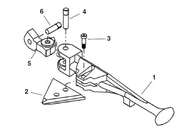 RIDGID 27072 Groove Pin, for 1224 Threading Machine