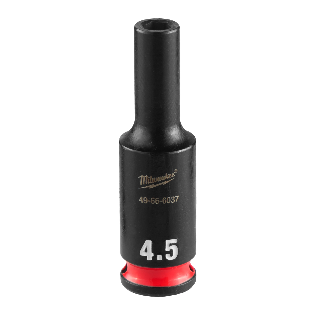 Milwaukee 49-66-6037 SHOCKWAVE Impact Duty 1/4" Drive 4.5MM Deep 6 Point Socket