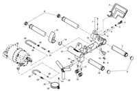 RIDGID 35062 Oil Line Clamp, for 300 Compact Threading Machine and 1215 Threading Machine