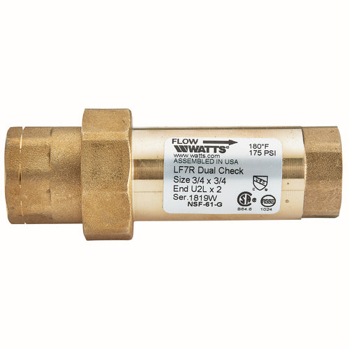 Watts LF7RU2L-2 3/4 X 3/4