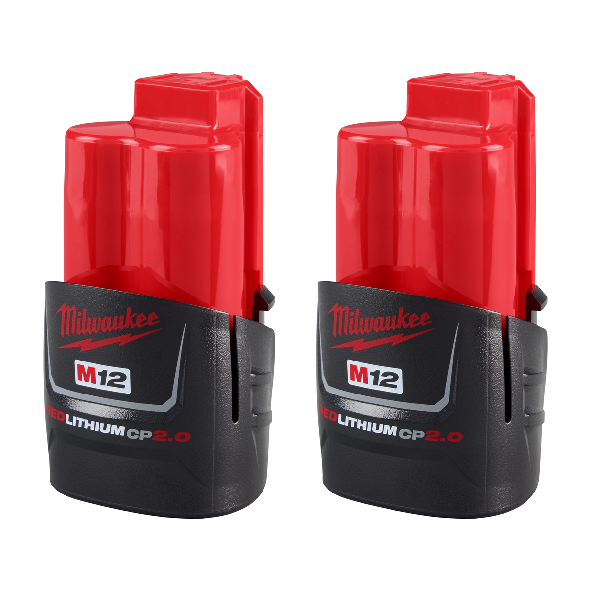 Milwaukee 48-11-2422 M12 REDLITHIUM CP2.0 Battery Two Pack
