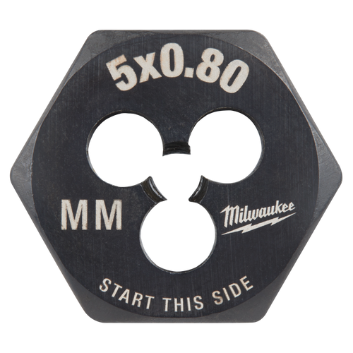 Milwaukee 49-57-5329 M5-0.80 mm 1-Inch Hex Threading Die