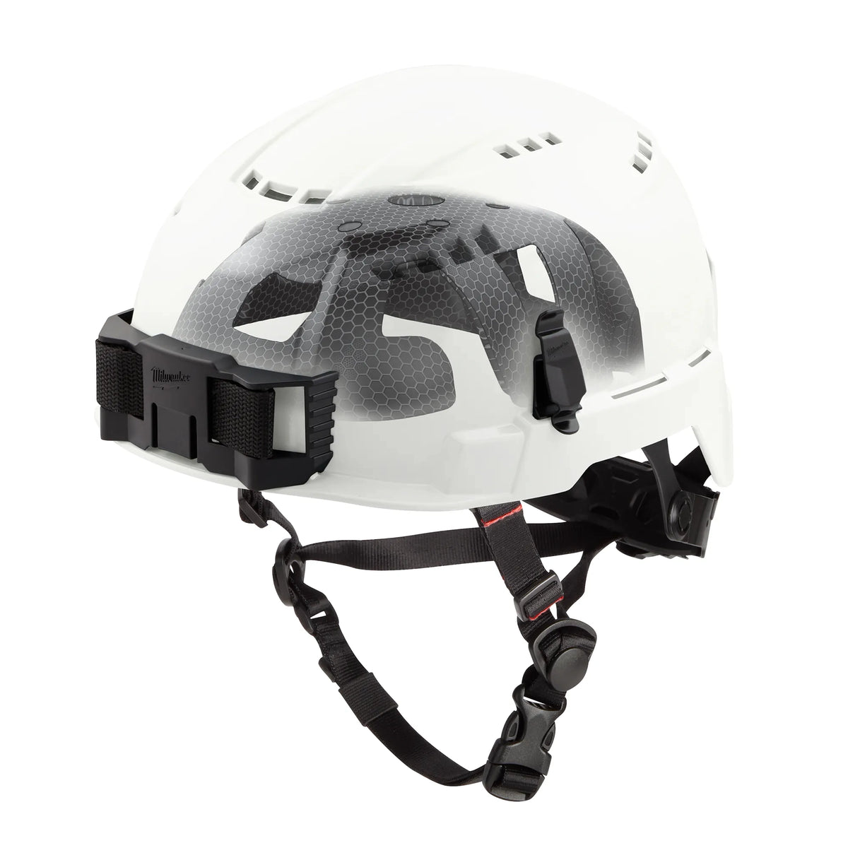 Milwaukee 48-73-1350 BOLT White Vented Safety Helmet with IMPACT ARMOR Liner (USA) - Type 2, Class C