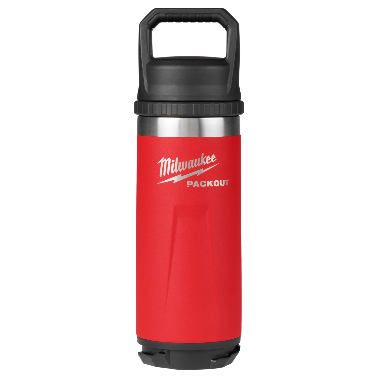 Milwaukee 48-22-8382R PACKOUT 18oz Insulated Bottle with Chug Lid (Pack of 8)