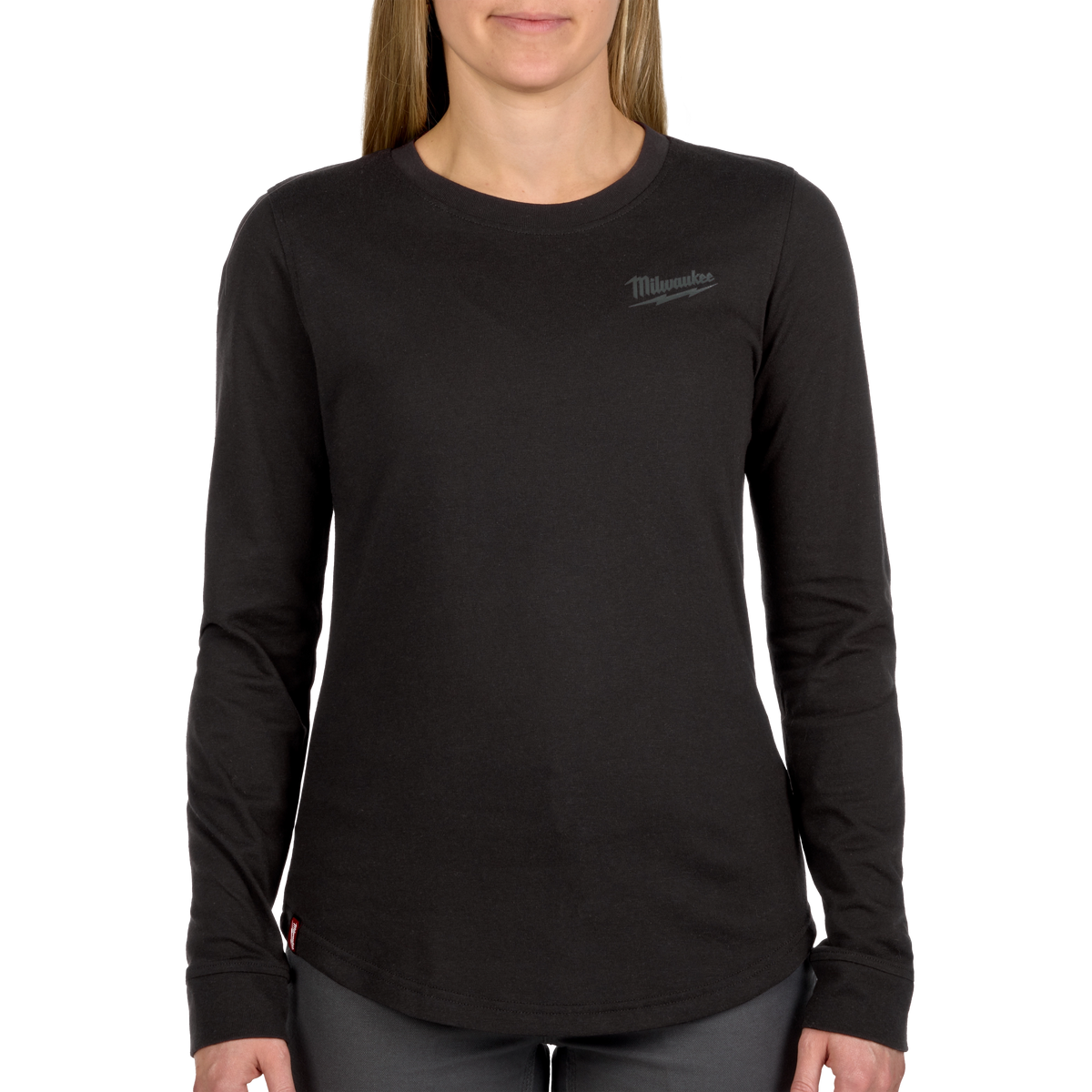 Milwaukee F552B-M Women's FREEFLEX Hybrid Tee - Long Sleeve Black M