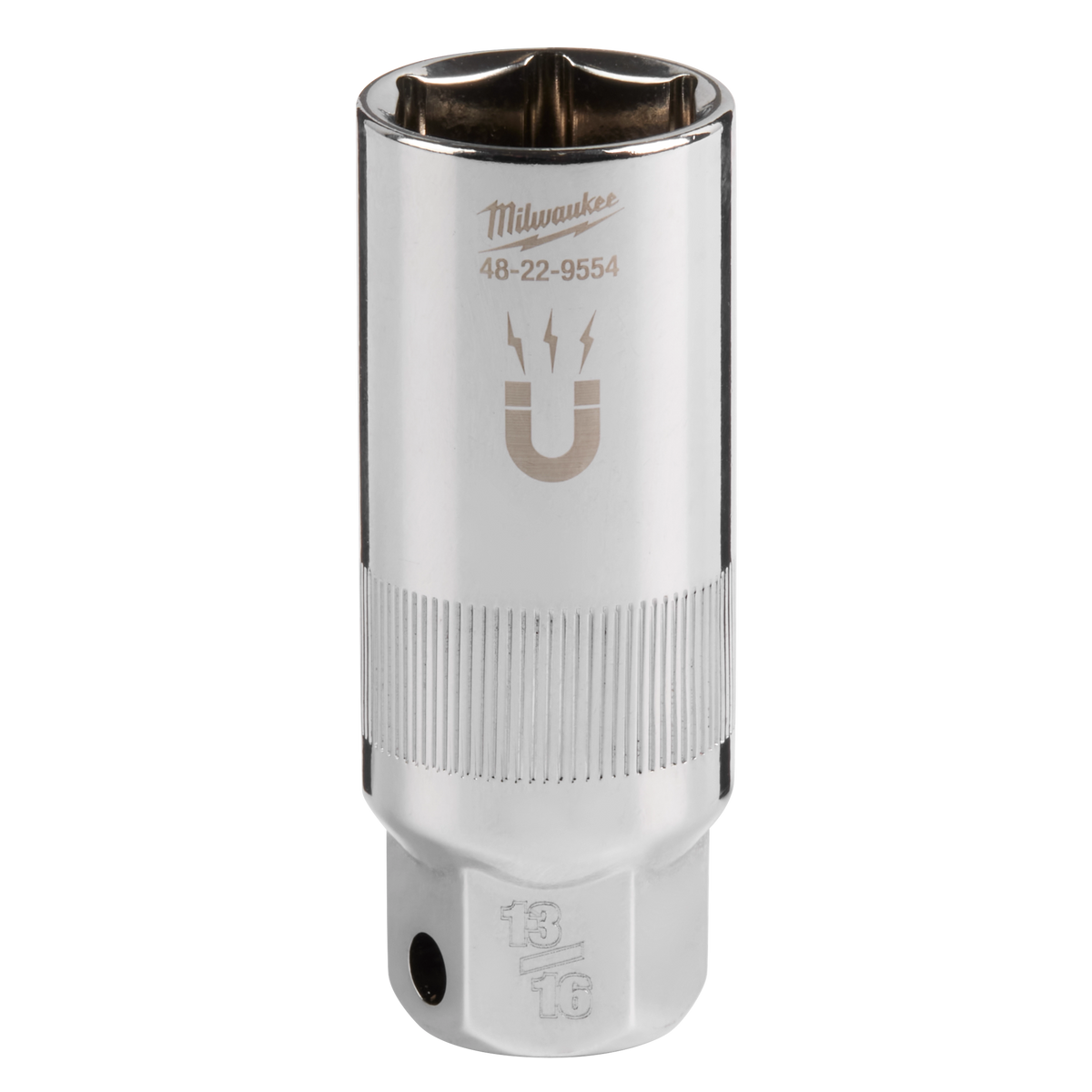 Milwaukee 48-22-9554 3/8" Drive 13/16" Magnetic Spark Plug Socket