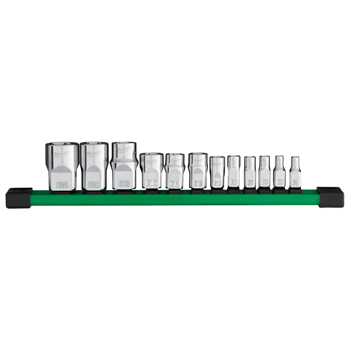 Milwaukee 48-22-9570 12pc 1/4”, 3/8”, & 1/2” Drive External TORX Socket Set