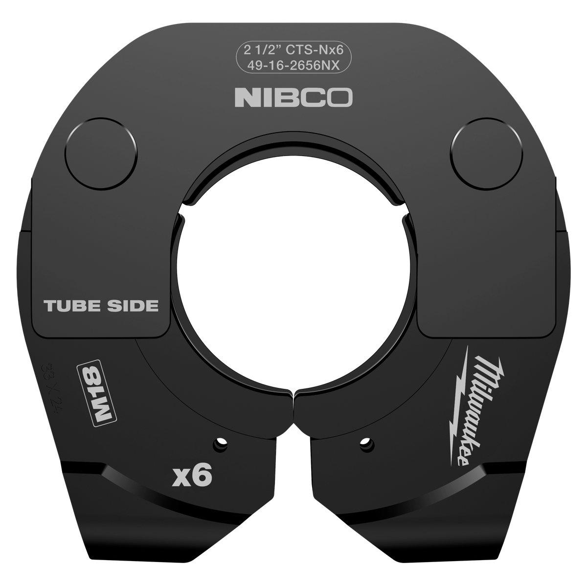 Milwaukee 49-16-2656NX 2-1/2" NIBCO Press Ring for M18 FORCE LOGIC Long Throw Press Tool