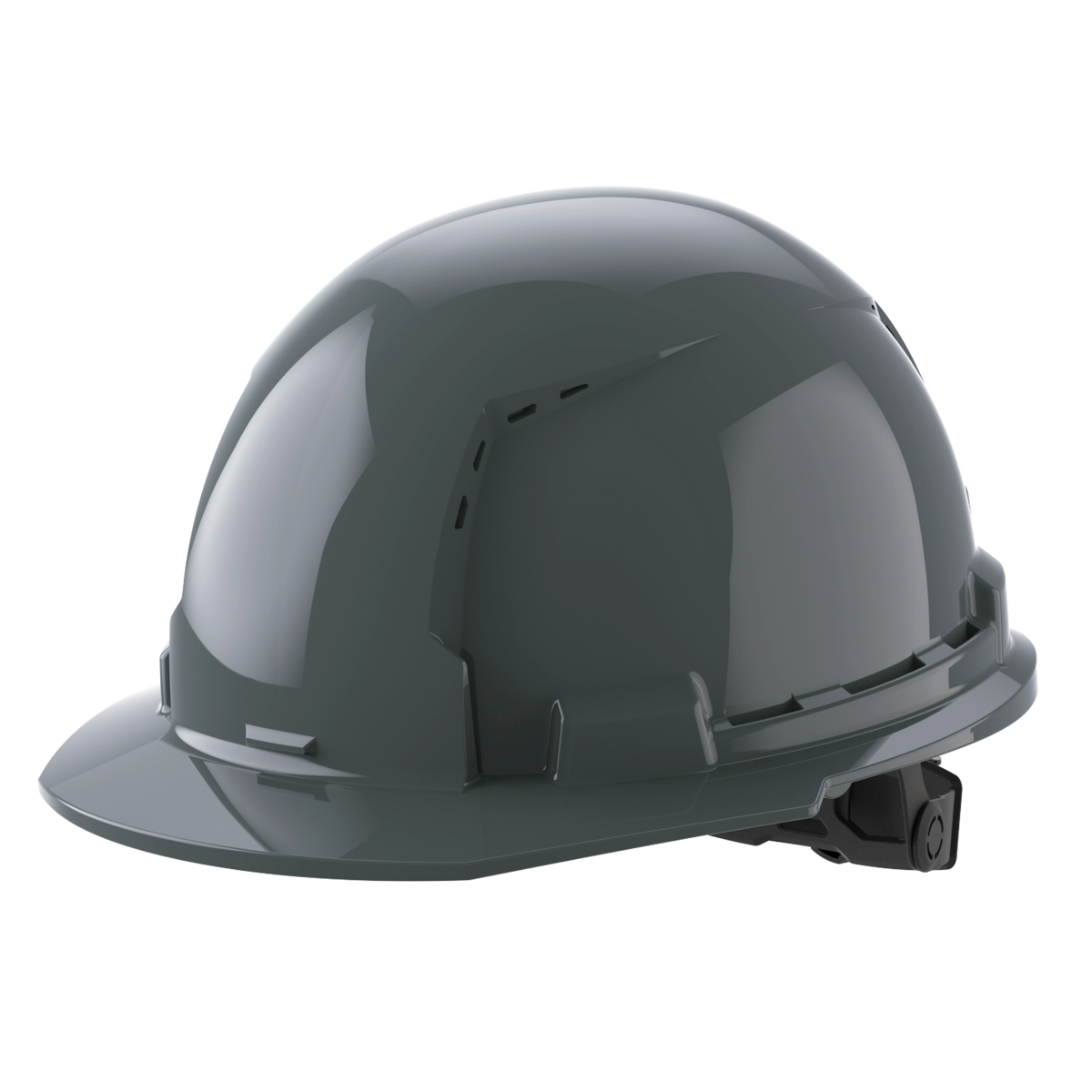Milwaukee 48-73-1234 BOLT Gray Front Brim Vented Hard Hat w/6pt Ratcheting Suspension (USA) - Type 1, Class C (Pack of 5)