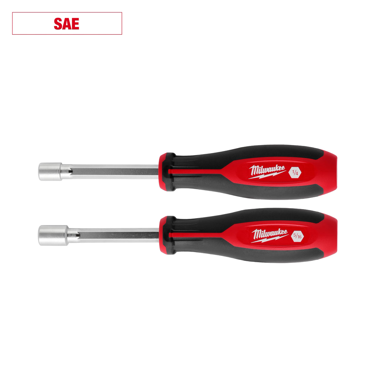 Milwaukee 48-22-2442 2pc SAE HollowCore Nut Driver Set