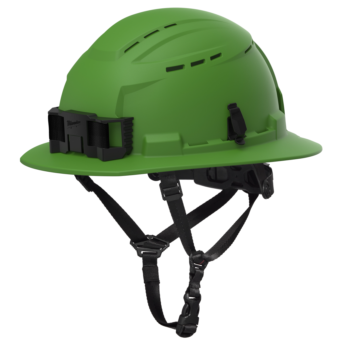 Milwaukee 48-73-1690 BOLT Green Full Brim Vented Safety Helmet – Type 2, Class C