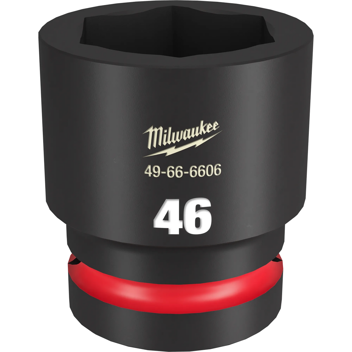 Milwaukee 49-66-6606 SHOCKWAVE Impact Duty 1" Drive 46MM Standard 6 Point Socket