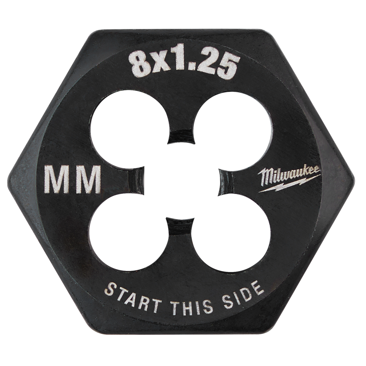 Milwaukee 49-57-5343 M8-1.25 mm 1-Inch Hex Threading Die