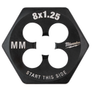 Milwaukee 49-57-5343 M8-1.25 mm 1-Inch Hex Threading Die