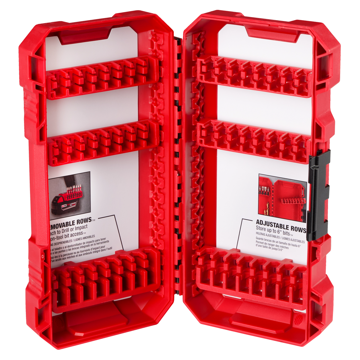 Milwaukee 48-32-9921 Customizable Medium Case for Impact Driver Accessories