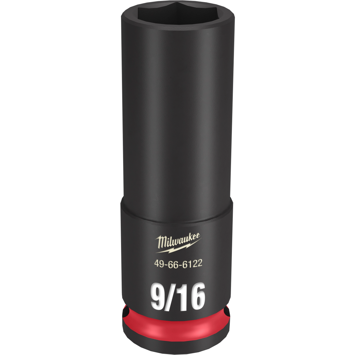 Milwaukee 49-66-6122 SHOCKWAVE Impact Duty 3/8" Drive 9/16" Deep 6 Point Socket