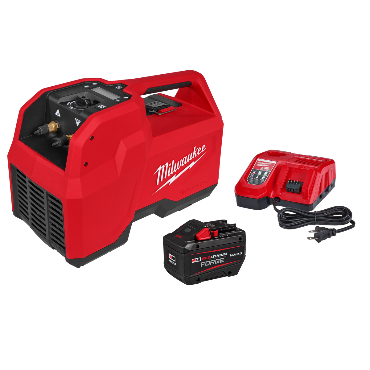 Milwaukee 2938-21 M18 Brushless Refrigerant Recovery Machine