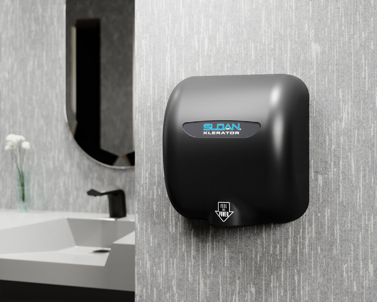 Sloan XLERATOR EHD-501-ECO Hand Dryer, 110/120V, Matte White