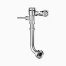 Sloan Crown II 121-1.6 Exposed Manual Flushometer, 1.6 gpf, Rear Spud, Polished Chrome