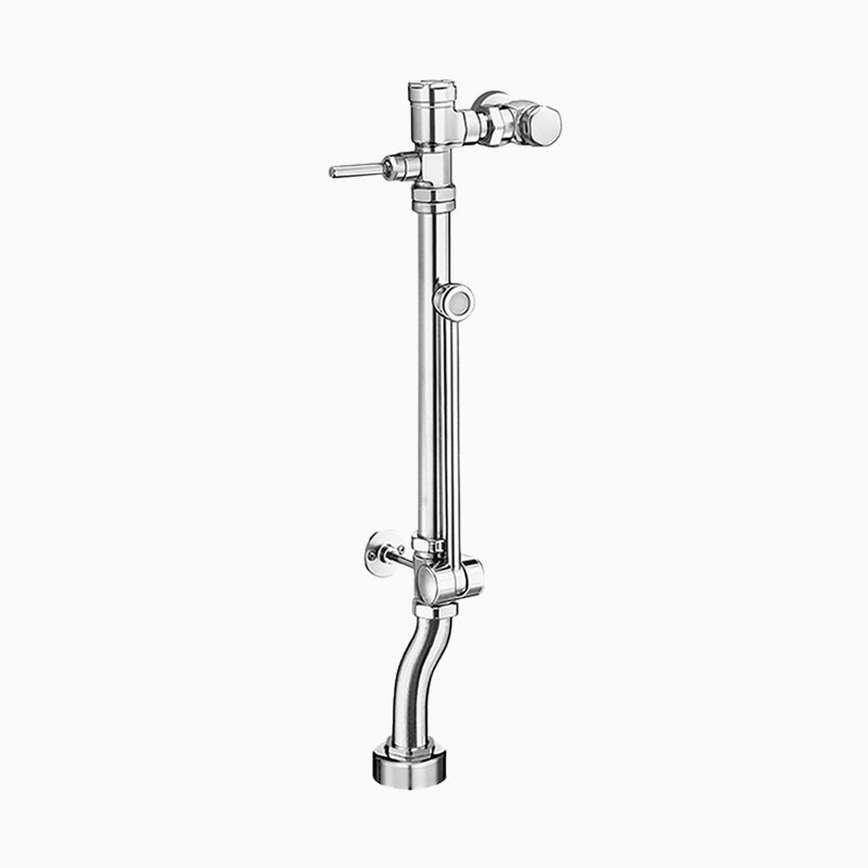 Sloan Crown BPW 1150-1.28 Exposed Manual Flushometer, 1.28 gpf, Trap Primer Outlet