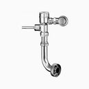Sloan Crown II 120-1.6 Exposed Manual Flushometer, 1.6 gpf, Rear Spud, Polished Chrome