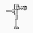 Sloan Crown II 186-0.5 Exposed Manual Flushometer, 0.5 gpf, Top Spud, Polished Chrome