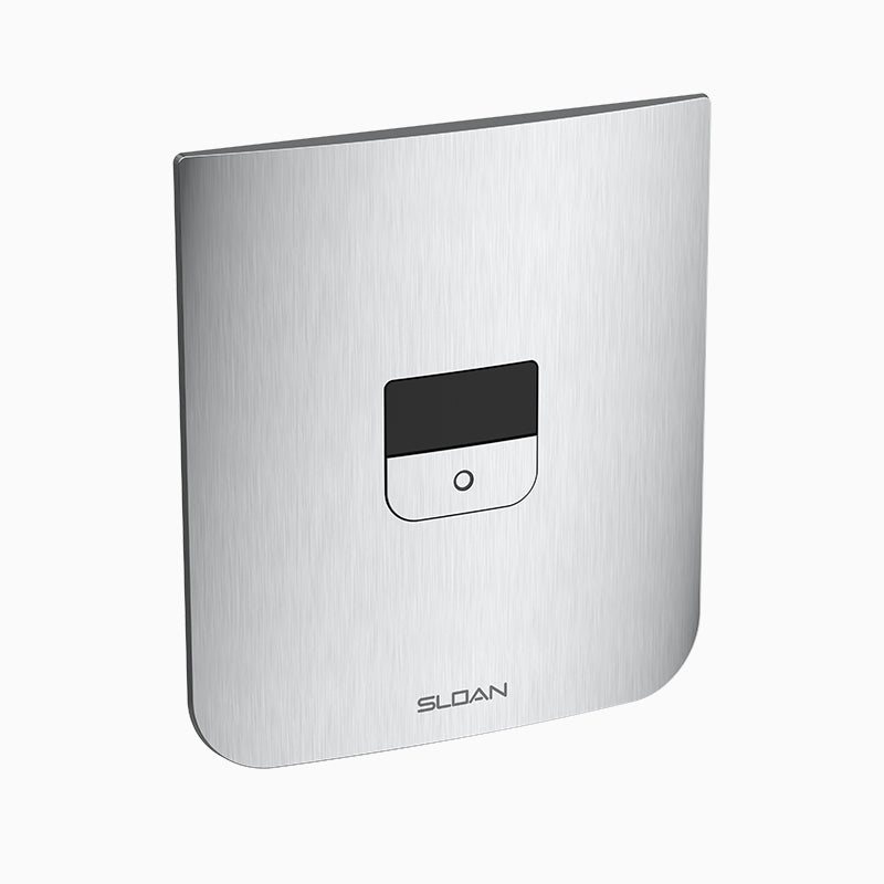Sloan CX 8198 Concealed Sensor Urinal Flushometer, less Logo Brushed Stainless